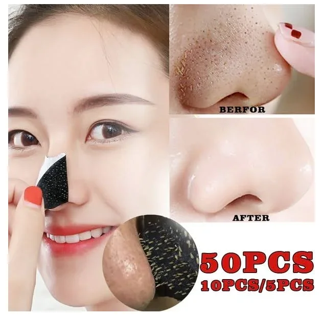 Made in Korea Charcoal nose pore purifying strips wholesale OEM/ODM blackhead remover strip for face
