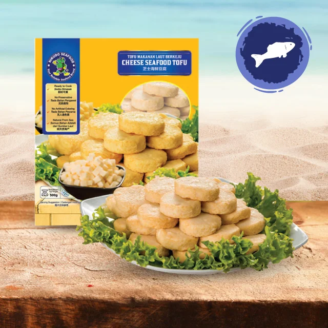 
Fresh & tender Cheese Seafood Tofu 