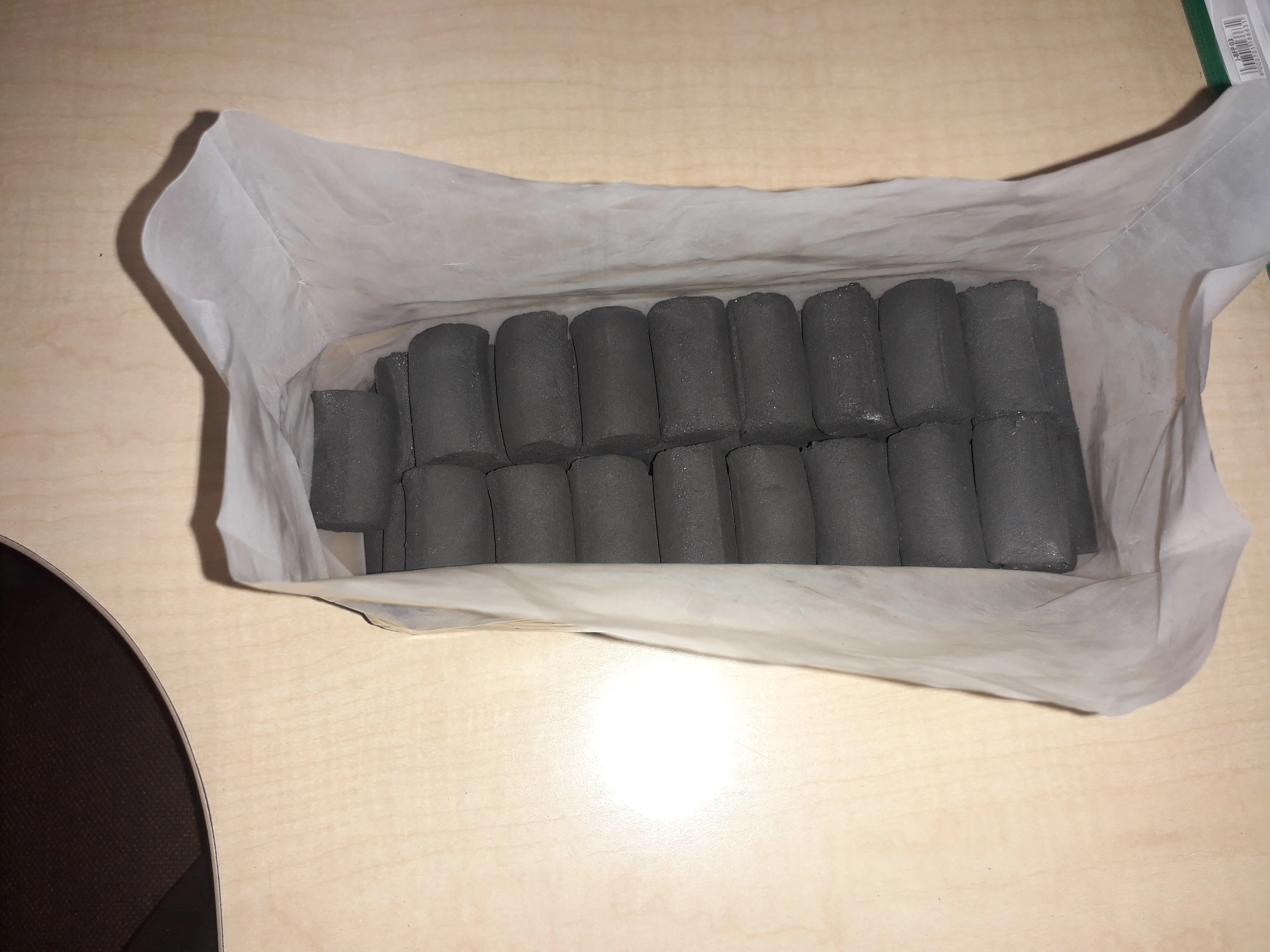 
Hexagon Coconut Shell Charcoal For shisha From Indonesia 