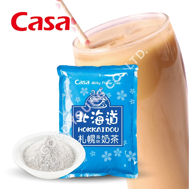 Good Young Tea Bubble Tea Ingredients Supplier Hokkaidou Instant Flavor Milktea Powder