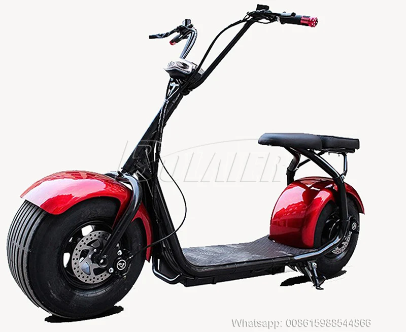 Fat Tire Scooter, 2 Wheel Citycoco 1500W Electric  Scooter