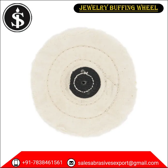 High Quality 8 Inch Jewelry Buffing Polishing Wheel Excellent Diamond Ceramic Zirconia Aluminium Cotton Silicon Carbide Cloth