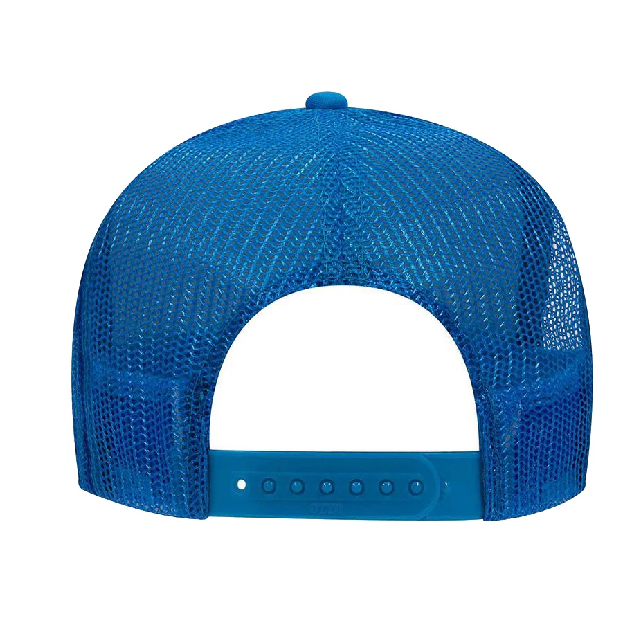  Регулируемая синяя Слегка изогнутая бейсболка с козырьком от производителя сетчатая принтом на заказ передней веревкой