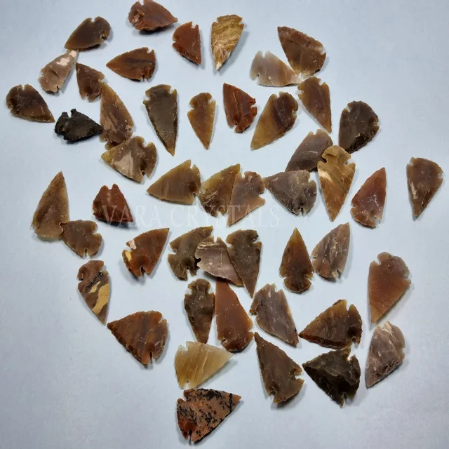  1 дюйм.-Наконечники индийского агата-наконечники-обычный американский-старый стиль-пуля-Блант-Бойкин-стрелы Eif-полевая рыба-дзюдо-оптовая продажа