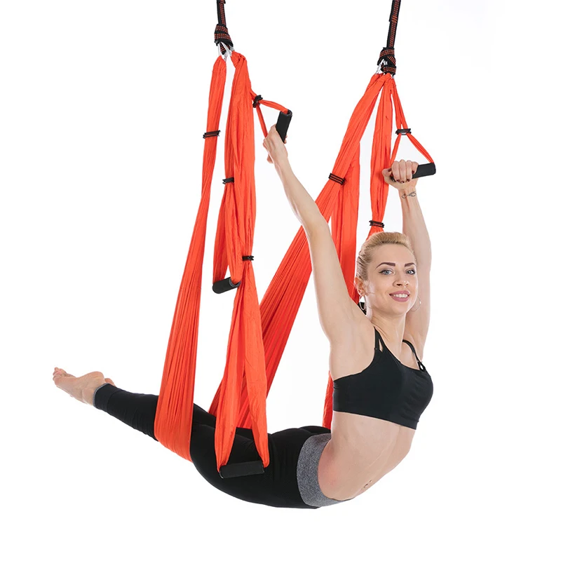 
Antigravity Aerial Rigs Aerial Yoga Hammock Swing Fabric Aerial Yoga Stand Ailot 4*40mm Silk Aerial Yoga Hammock For Sale 
