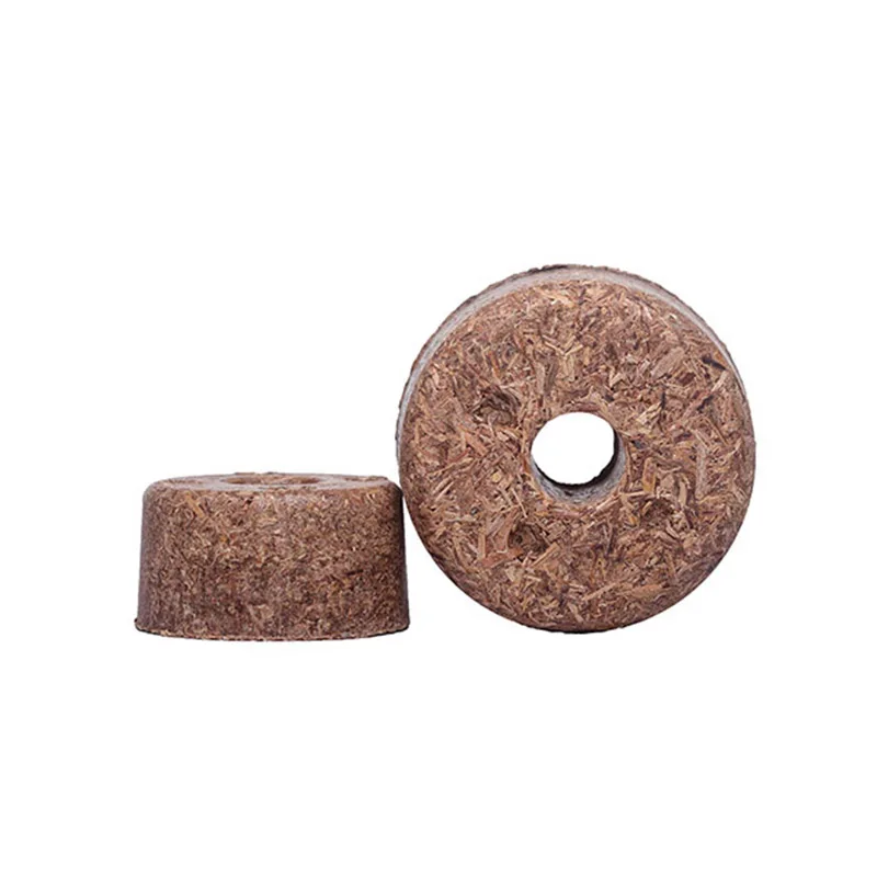 PEFC Certified Wooden Paper Core Plug Precise Size 78x40x25mm Custom Size Accepted Environmentally Friendly