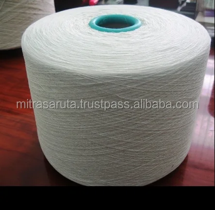 NE 10/1 100% Cotton Regenerated Raw White Yarn for Weaving (62013246287)