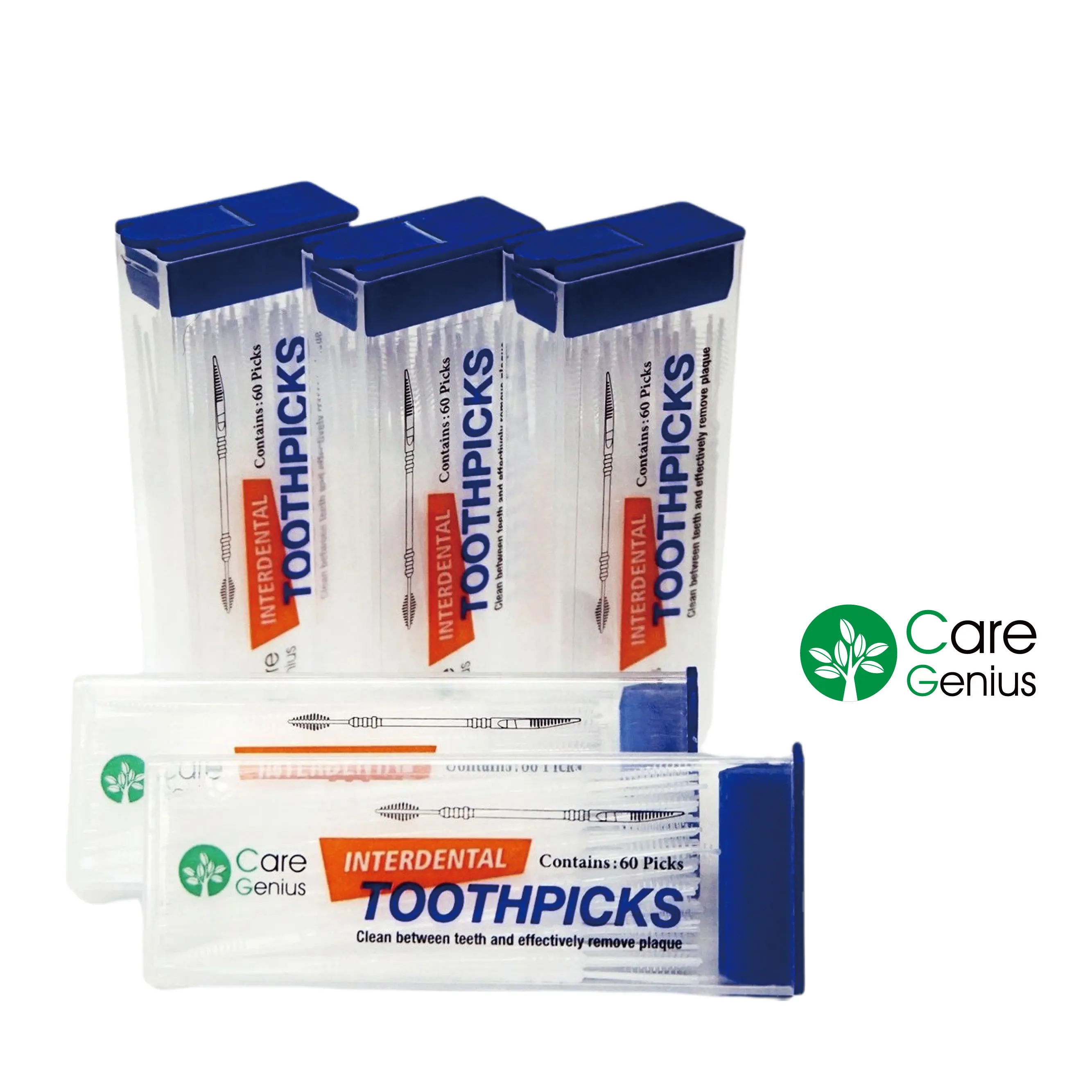 
Individual packs plastic bottle custom toothpick 