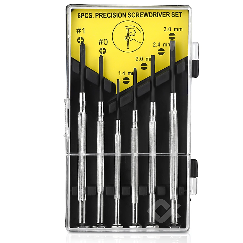 6 pcs Mini Precision Screwdriver Set Electronic Torx Screwdriver Opening Repair Tools Kit for iPhone