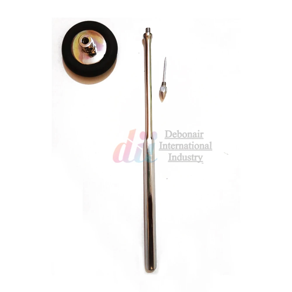 Telescopic Babinski Reflex Hammer for Physical Therapy - Neurological Instrument with Adjustable Length