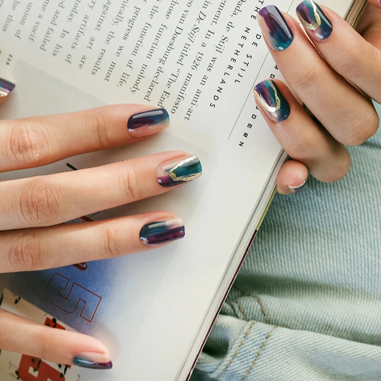 
Semi cured gel nail Custom Luxury beauty made in Korea 