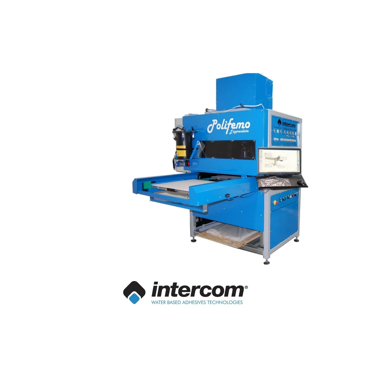 Suitable For Edge Gluing by Vision Manufacturing Plant Applicable Industries Vision Spraying Machine Polifemo DV.100