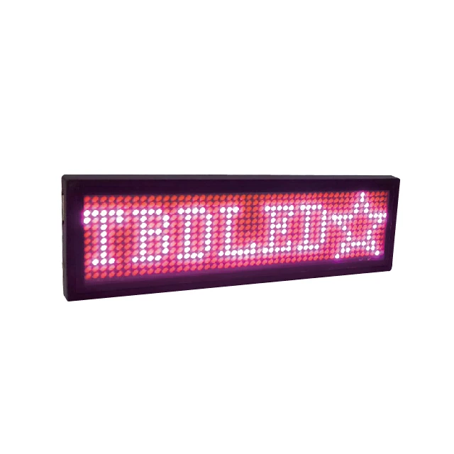 Mini LED Name Badge