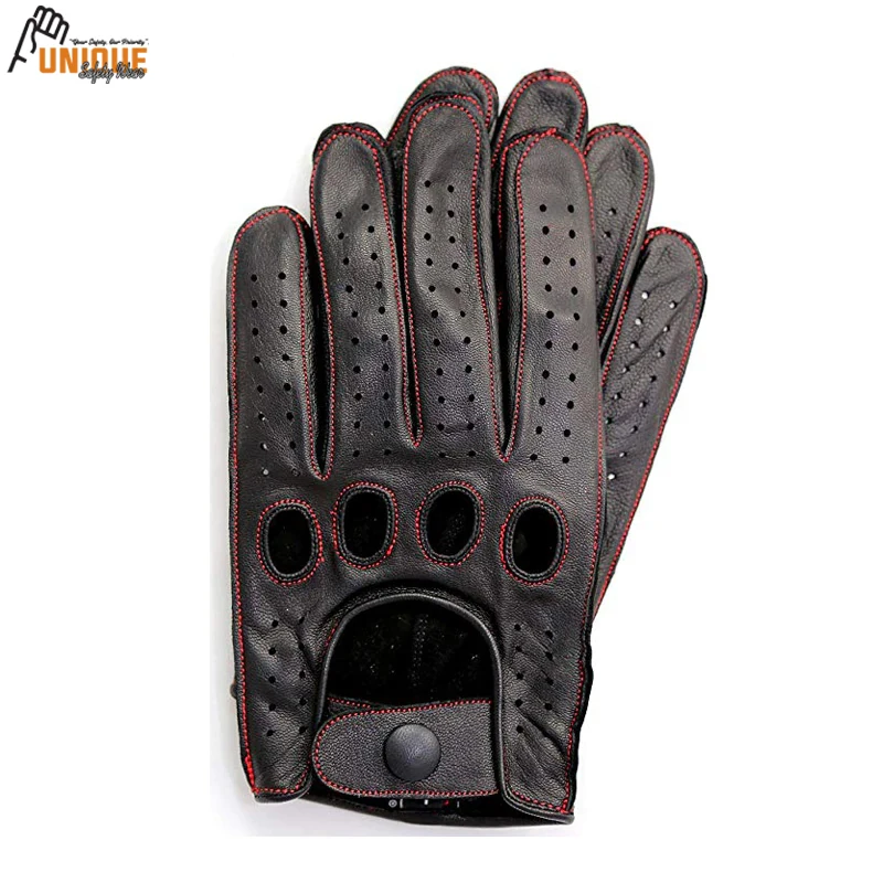 Best Price Hand Safe Leather Driver Gloves Custom Logo Superb Quality Men Driving Gloves