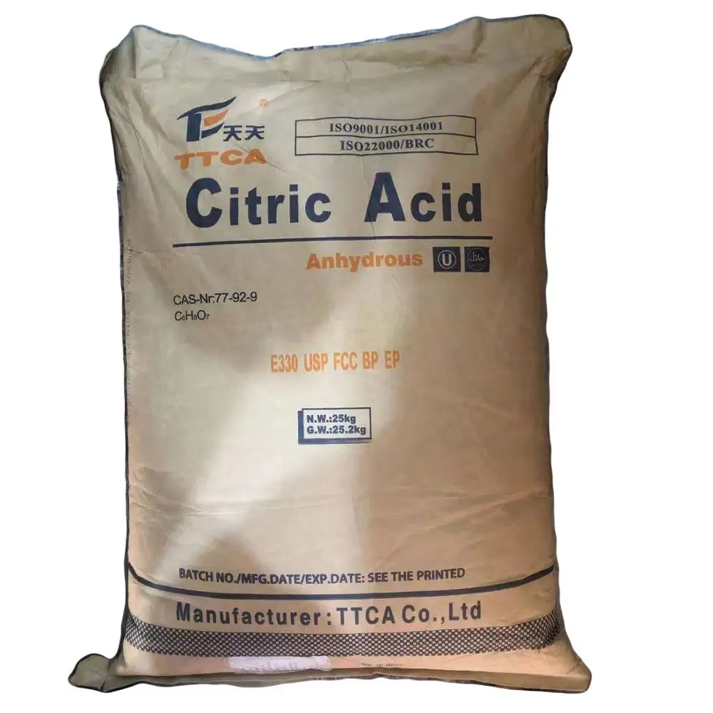 Best Price Manufacture Supply Food Grade Citric Acid Monohydrate