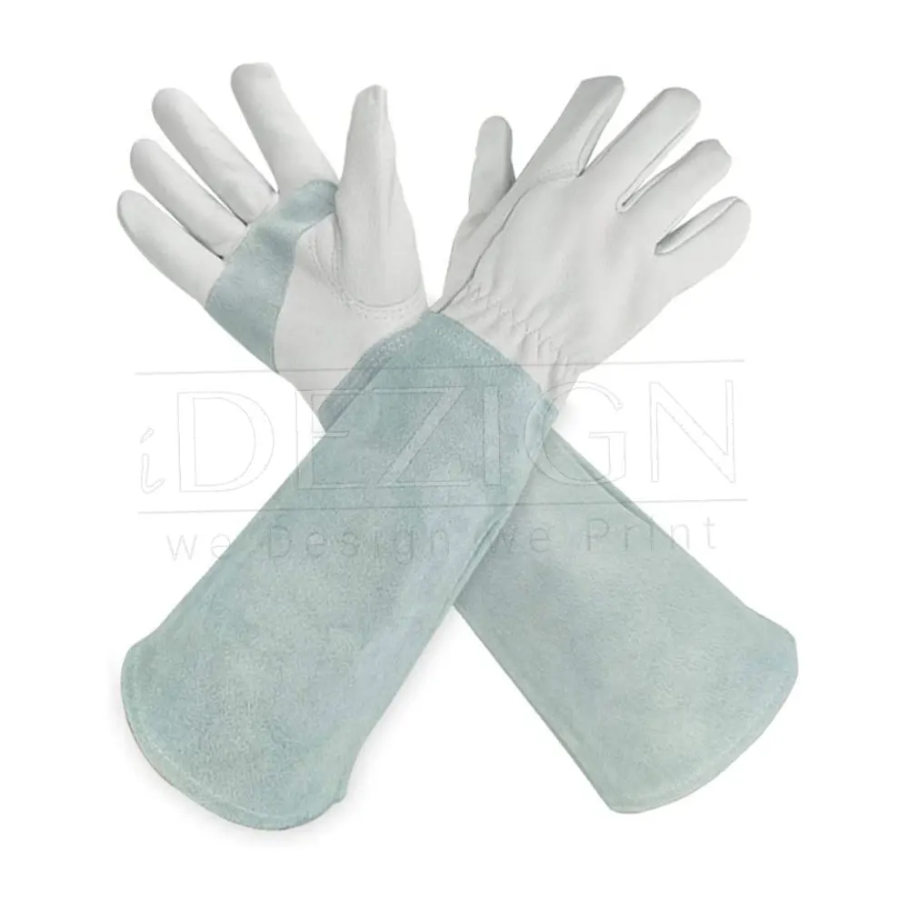 Садовые Перчатки из хлопка и латекса с защитой от обрезания ветвей средней длины