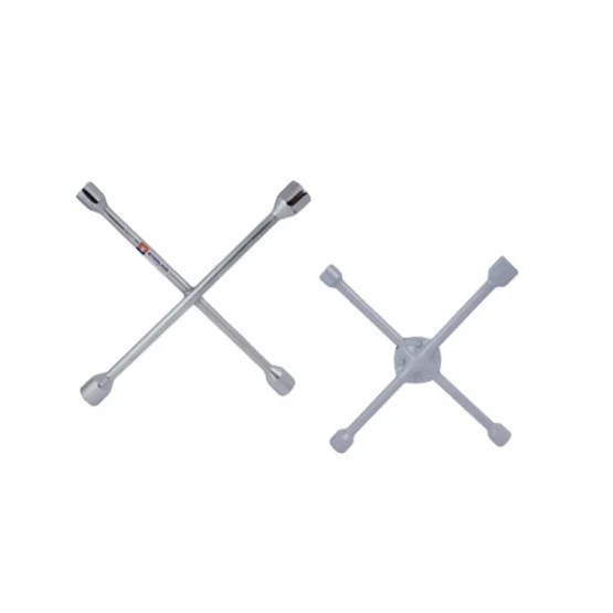 Горячая Распродажа! 4-полосная наконечник шин гаечный ключ Лучшая цена Универсальный хромированный крест баллонный ключ/Крест торцевой гаечный ключ