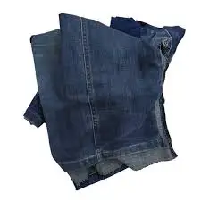  Синий черный отходы джинсовая хлопчатобумажная ткань режущая договорная цена-Whatsapp: + 84379007507