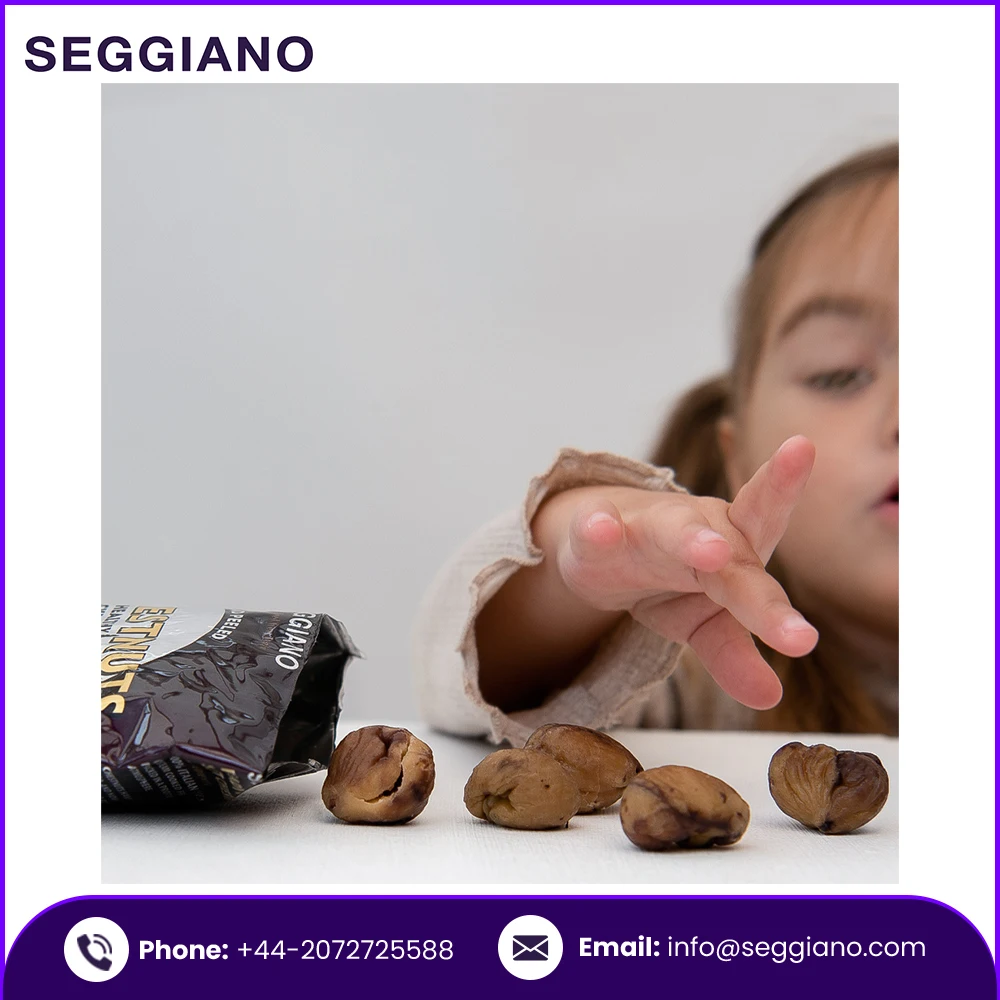 Factory Price Best Quality Cheap Seggiano Ready To Eat Chestnuts 100g