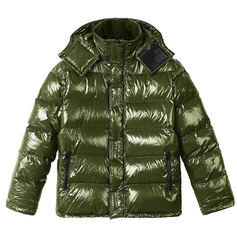 Men Winter Jacket Keep Warm Windproof Waterproof Plus Size Jacket Down Look Puffer Man Winter Jacket