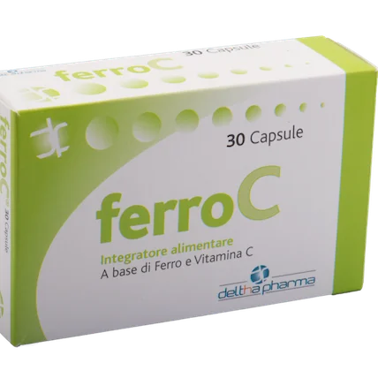 Vitamin C and superdispersed Iron supplement  Made in Italy Innovative and High