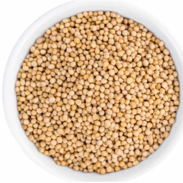 Organic pure mustard seeds pre-packed big bags, from manufacturer