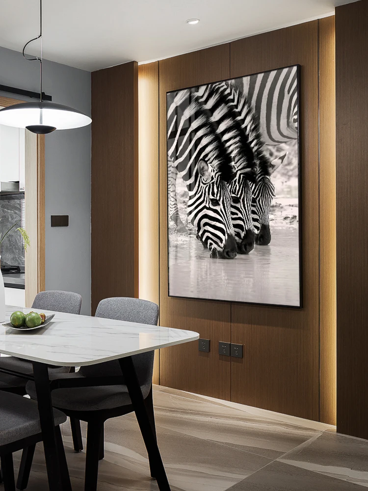 Factory Sale Unique Design Animal drink Printing painting Picture Canvas Digital Art Wall 20*30 inch/50*75 cm