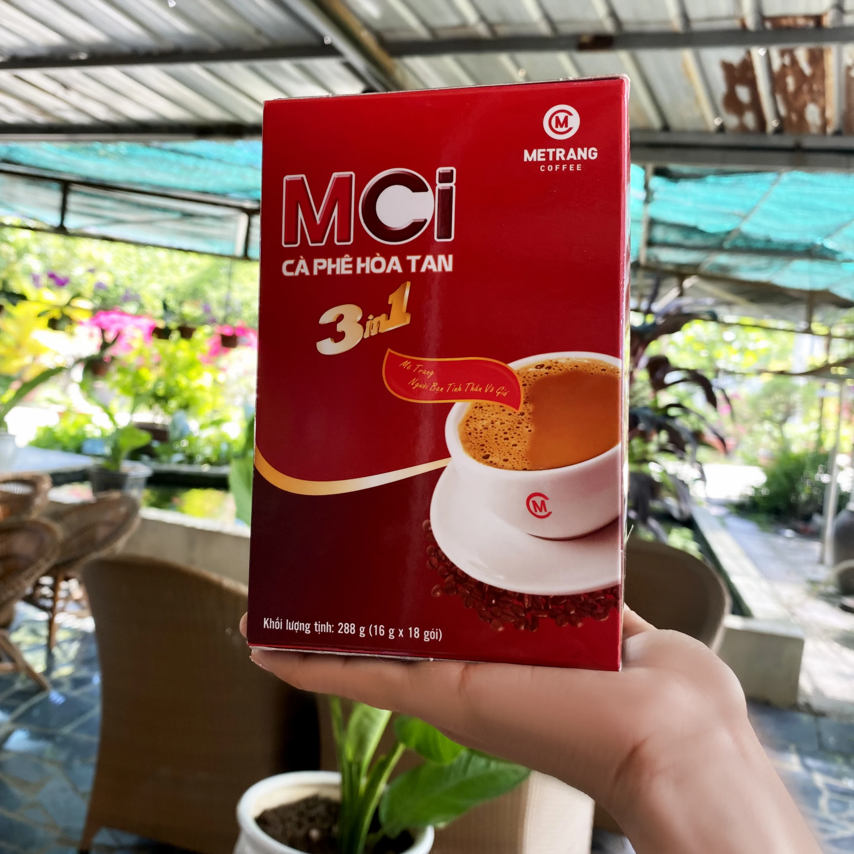 5% напиток кофе с кофеином и приятным вкусом 3 в 1 со крема сахара 16 г/палочка x 18 палочек/коробка