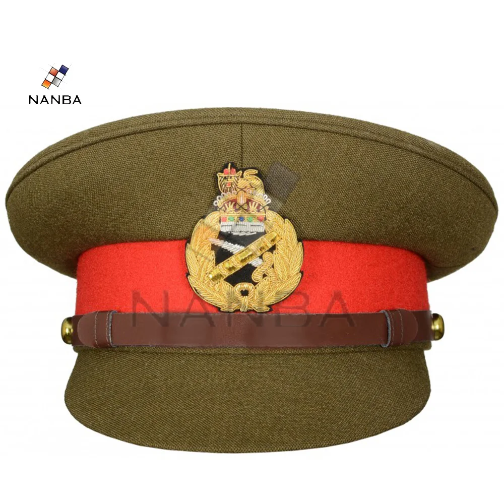 Кепки в стиле милитари с вышивкой оптом