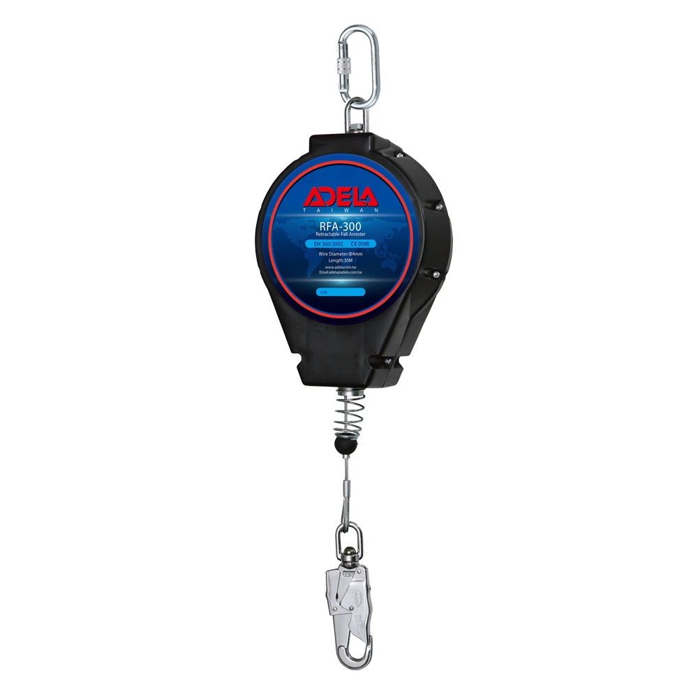 Retractable Type Fall Arrester For Work At Heights