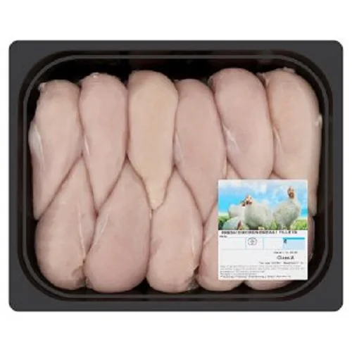 
Wholesale Halal Frozen Chicken Breast, Skinless Boneless Chicken Breast Fillets 