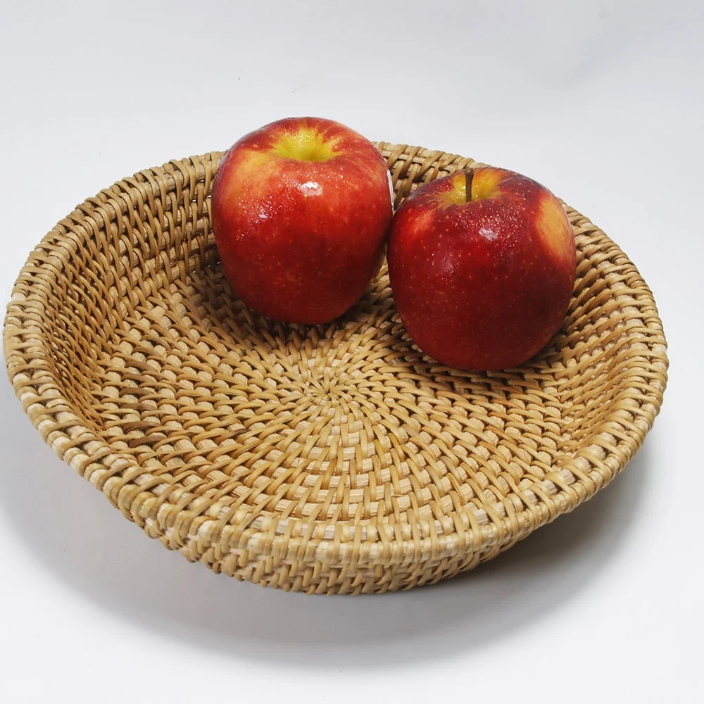 Vietnam Eco-friendly Natural Rattan Basket Wicker Water Hyacinth Basket With Customized Size