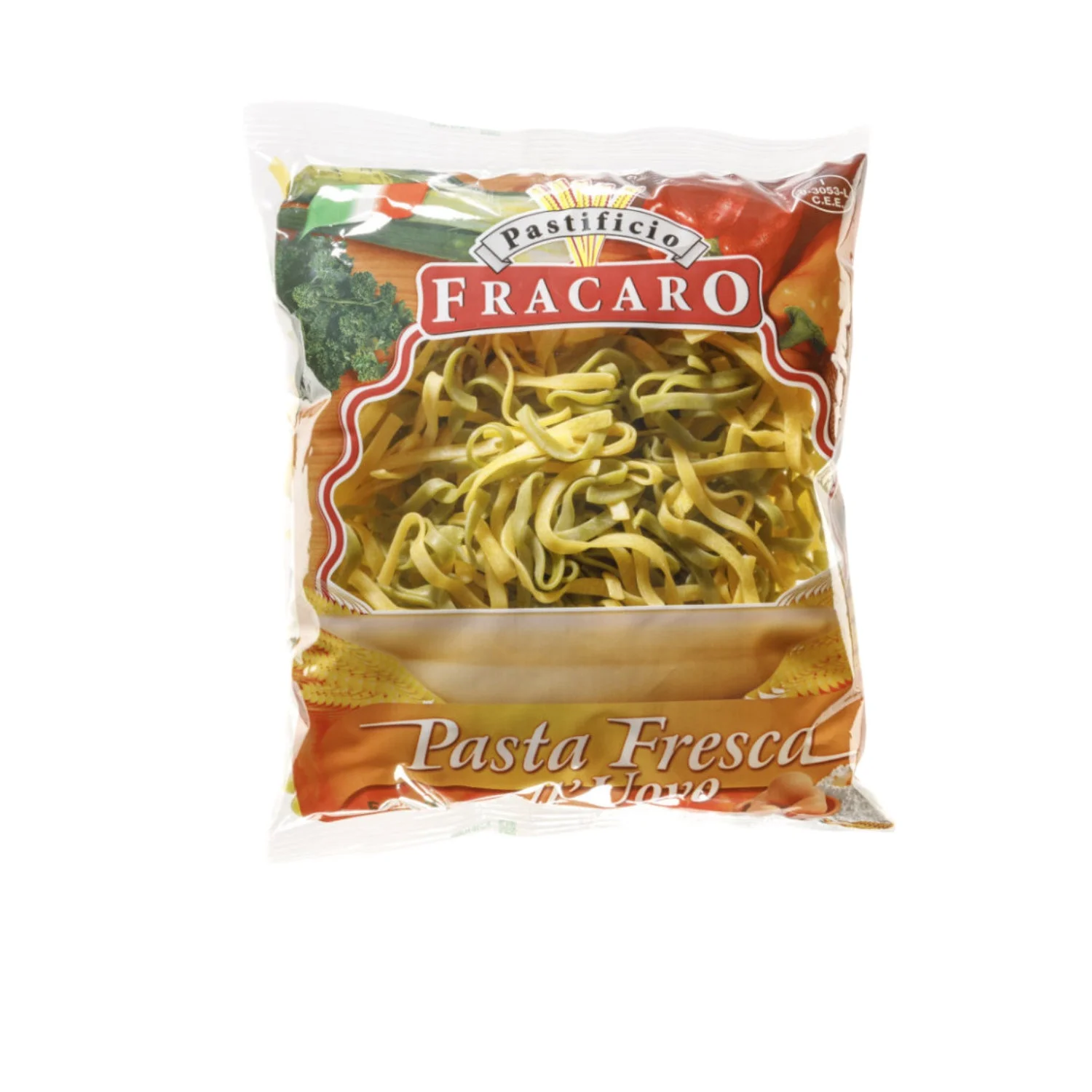 Italian Supplier Factory 500g Fresh Fettuccine Pasta Yellow and Green Special Taste - Private Label Possibility