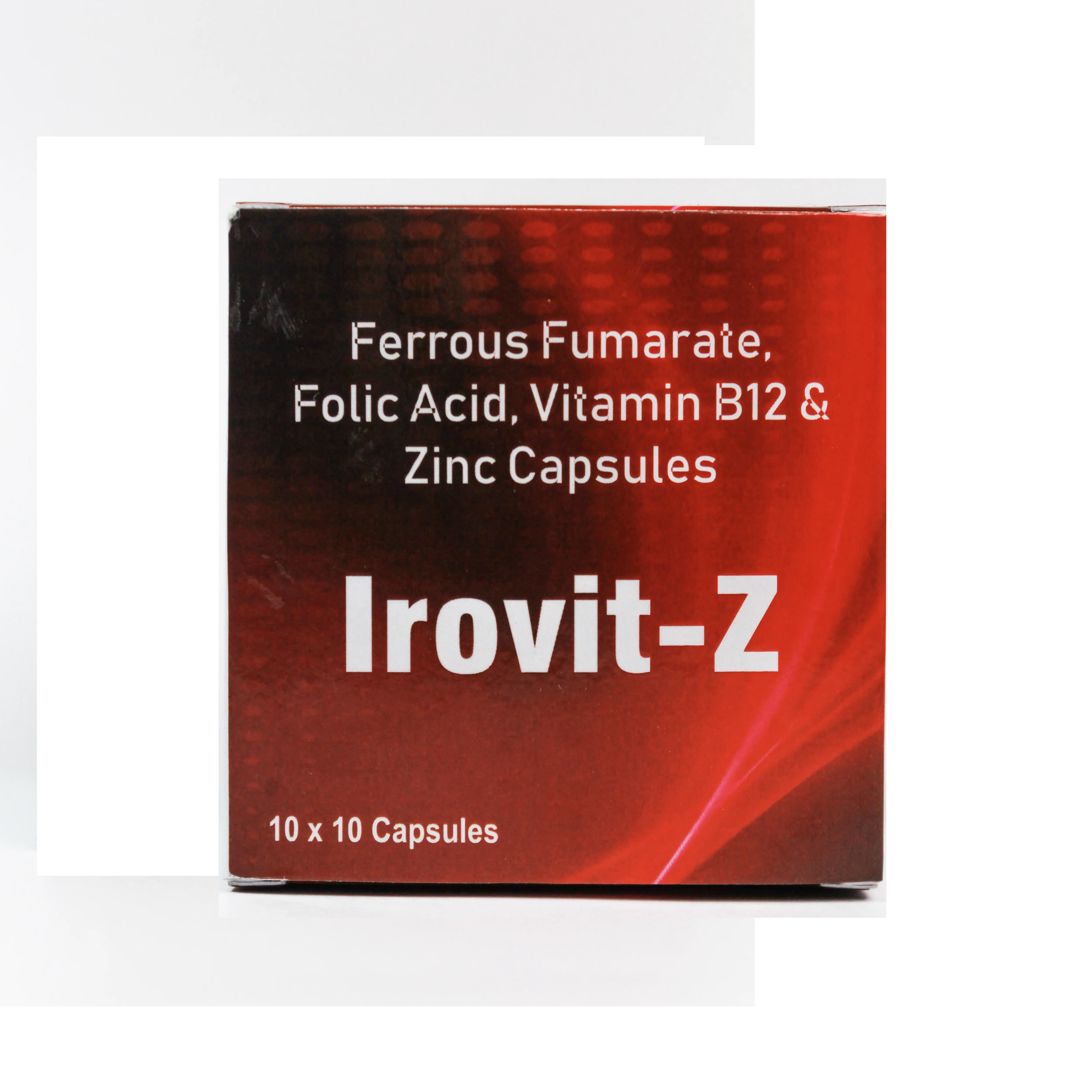 Premium Quality with Private Labeling Ferrous Fumarate Folic Acid Zinc Vitamin B12 Soft gel Capsule   .