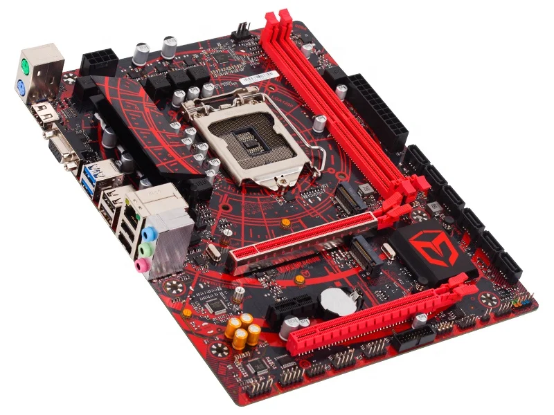  Материнская плата Maxsun MS-Milestone B460M 32 ГБ DDR4 2933 МГц два порта M.2 игровая материнская B460