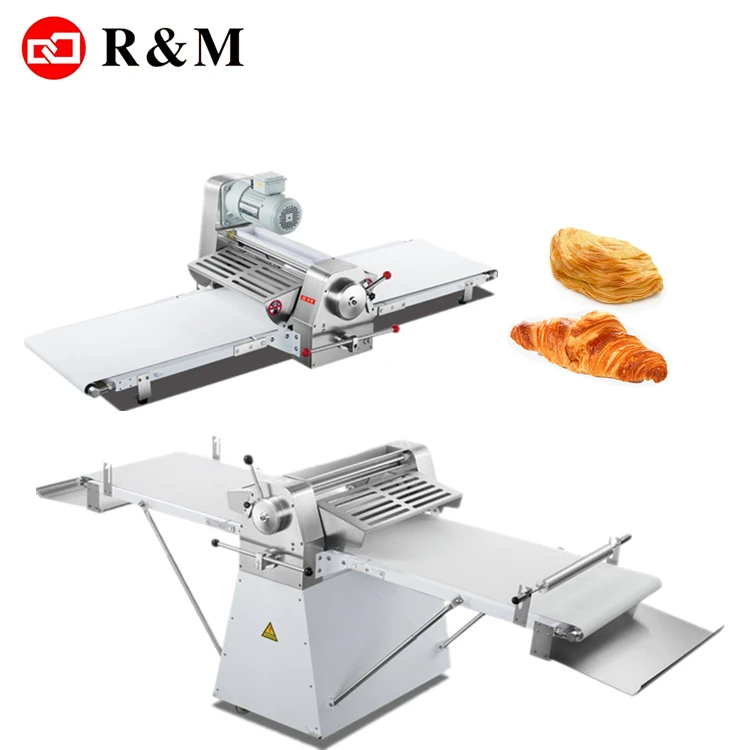 R & M коммерческий ручной настольный ролик для теста, ролик для выпечки, маленькая хлебобулочная круассана, мини настольная машина для нанесения теста