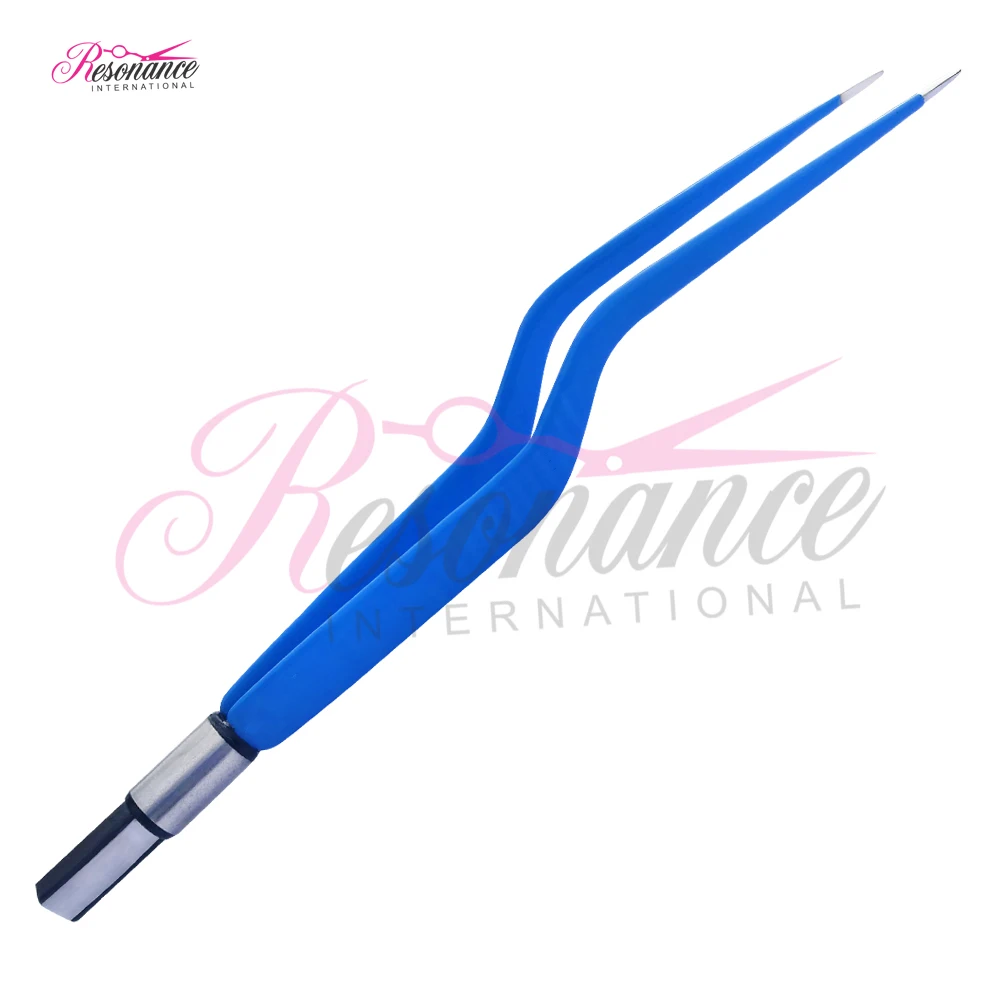 Европейские байонетные биполярные коагуляционные щипцы 22 см с наконечником 2 мм