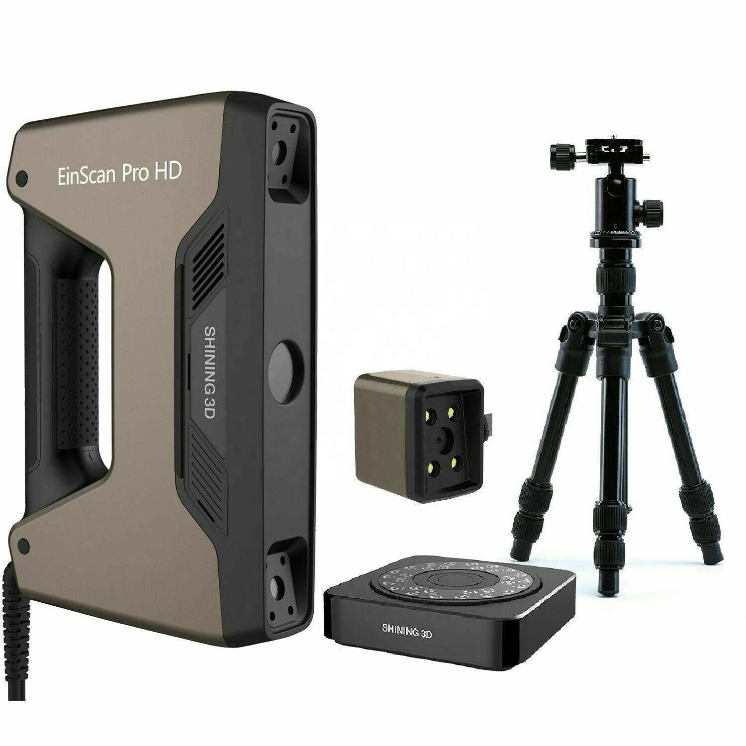 Покупайте с уверенностью новый ручной 3D сканер Shining3D EinScan Pro HD + цветной пакет твердым