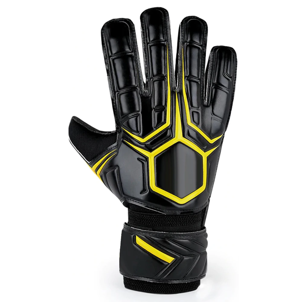 Customized high quality goalkeeper gloves Football gloves with finger protectors