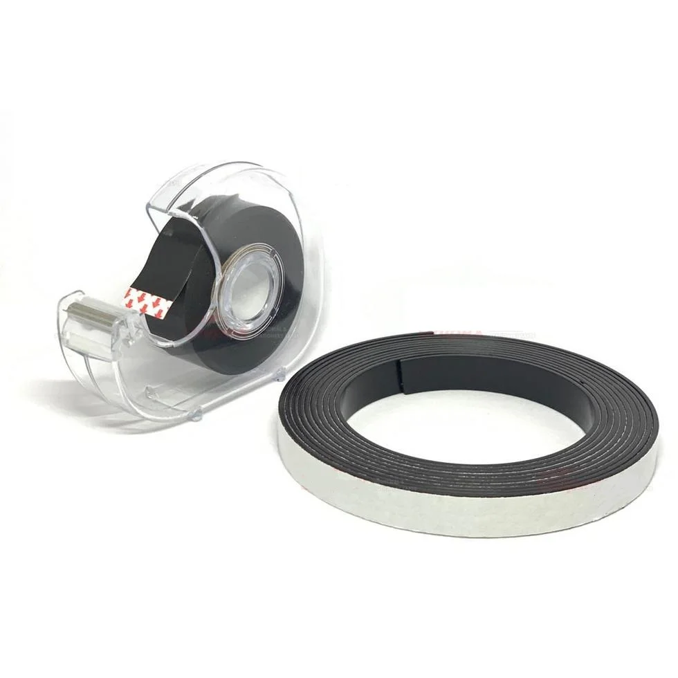 Гибкая магнитная лента с сильным самоклеящимся слоем для офиса и дома