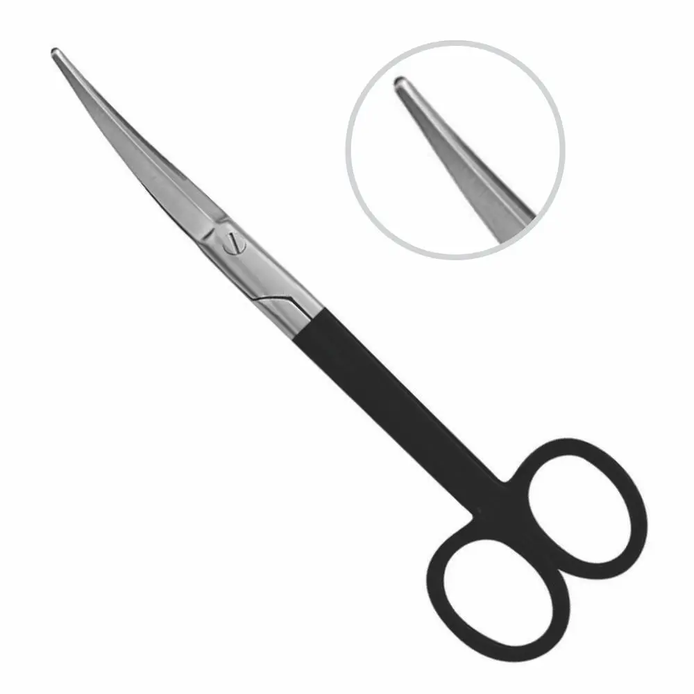 Aston Facelift Scissors Serrated Supercut Scissors 6.5' (16.5cm) Curved Medical Scissors