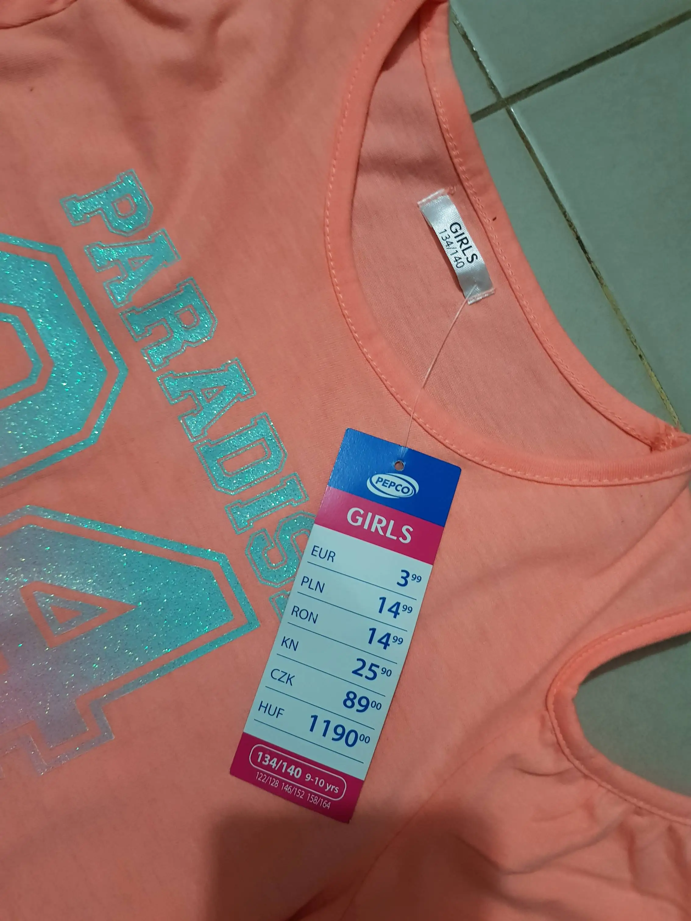 Bangladesh Stock Lot Genuine Branded Labels Girls Kids Short Sleeve Crew Neck Casual Cotton Tops T Shirts Prints Latest Design