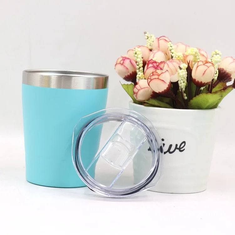 Most Popular Designer Coffee Supplies High Selling 8oz Stainless Steel Tumbler Mugs