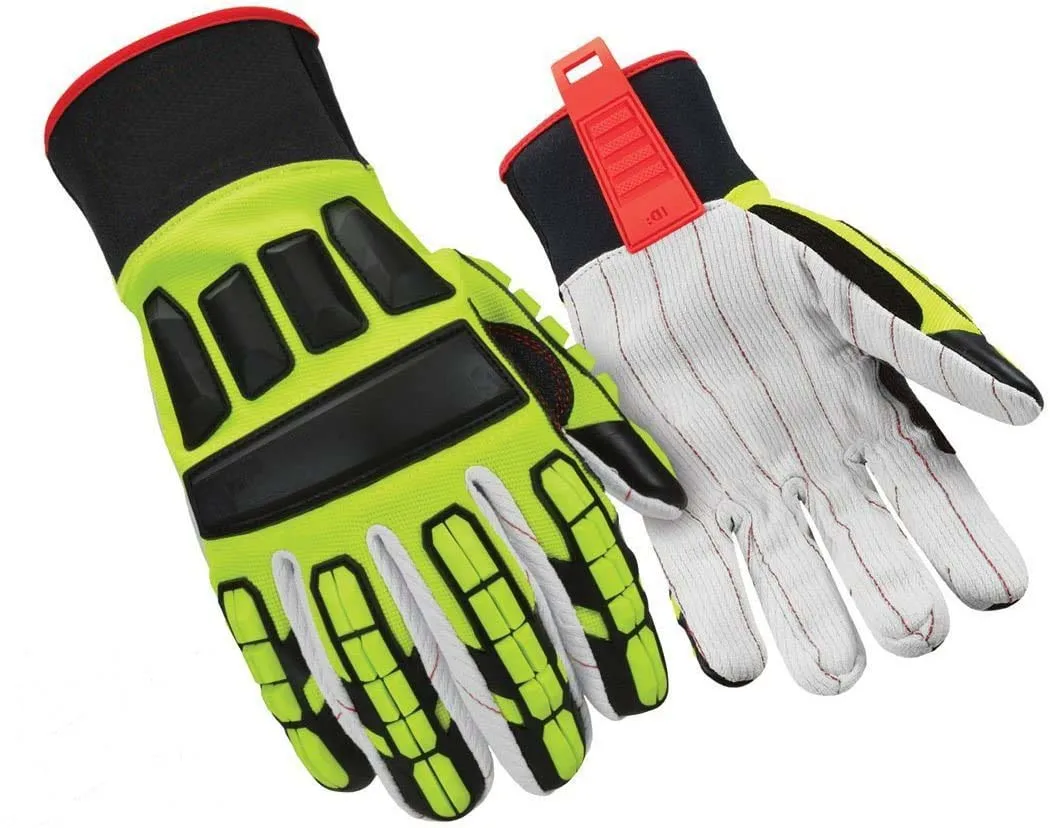 Перчатки резиновые противоударные защитные перчатки из термопластичной резины уровень врезания 5 для тяжелых условий эксплуатации безопасных работ на нефтяных месторождениях