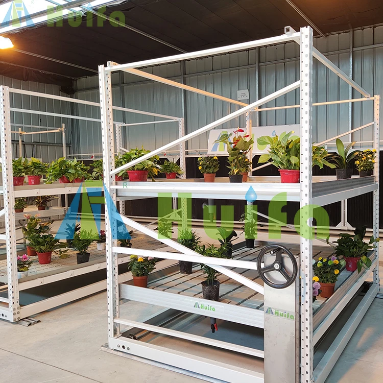 Прямая Заводская поставка, подвижная вертикальная стойка для выращивания растений в теплицах