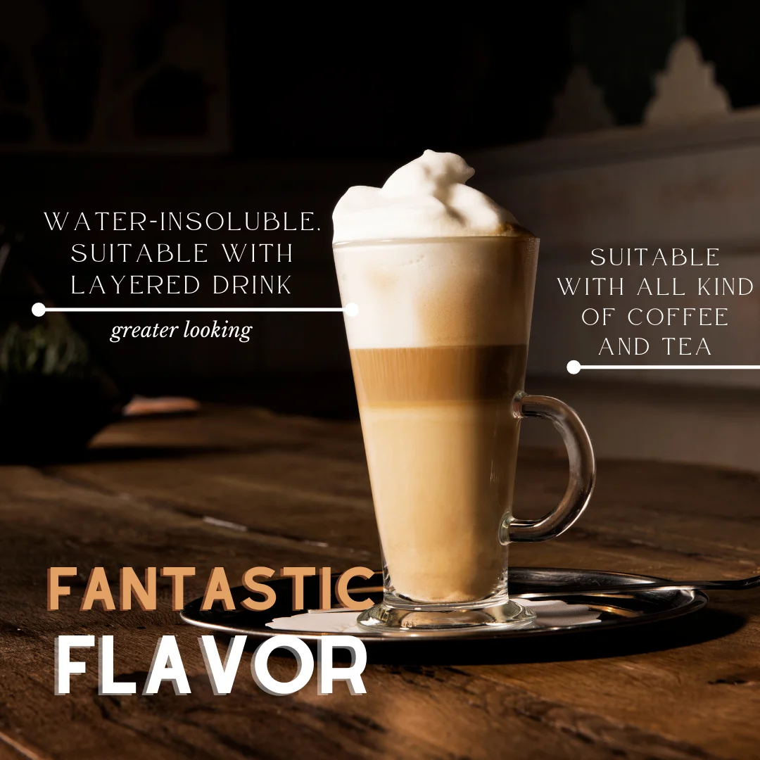 wholesale black tea milk foam powder for bubble tea