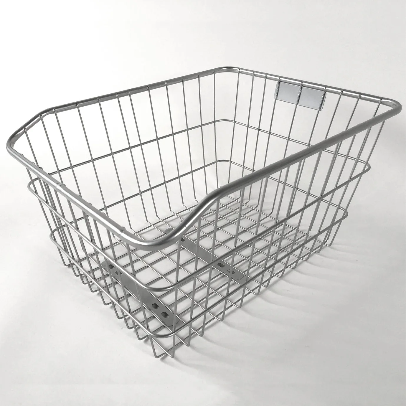 Черная задняя корзина для велосипеда Maruhachi из высококачественной стали