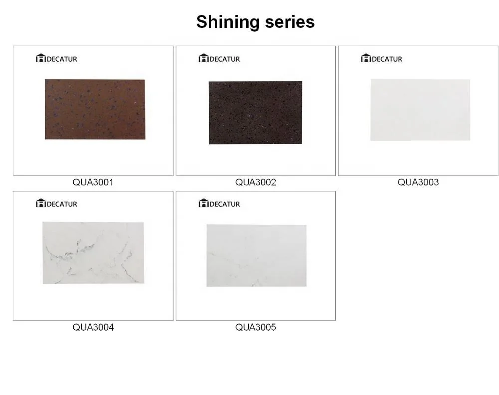 High quality Classical Artificial Quartz Stone Slab for Bathroom Vanity Tops