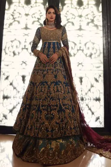 Designer Bollywood Bridal Gown Wedding Dresses India Anarkali Lacha Dress Pakistani Salwar Kameez Online Shopping India  2022