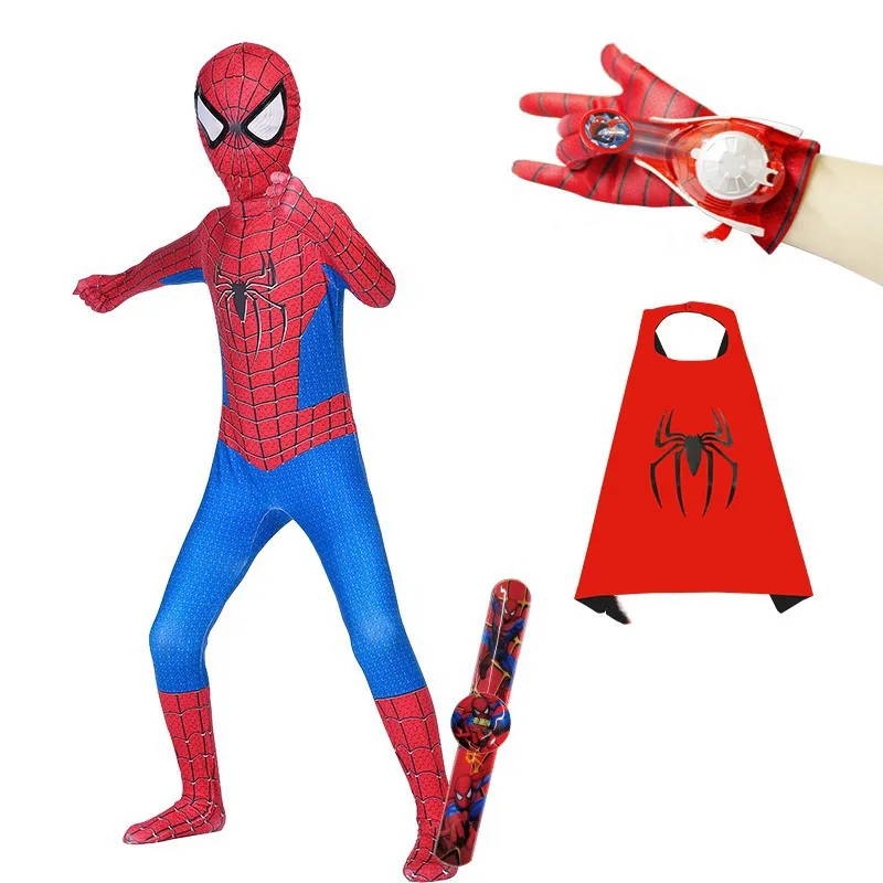 Детский костюм Человека-паука для косплея из аниме по